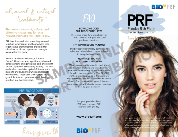 Facial Aesthetics Brochure